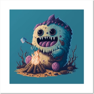 Marshmallow Monster Posters and Art